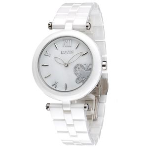 Orologi da polso Lvyin Elegante semplice design a farfalla quadrante dorato orologio da donna abito di lusso moda orologio al quarzo casual