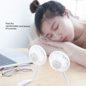 Высококачественные висящие вентиляторы Shea Fan Sports Lazy Portable Mini Mini Fan Led Listing Складывание USB с розничной коробкой