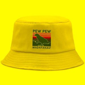 Berets Funny Pew Madafakas Cool Bird Buckte Hats Unisextable Flosmable Fisherman's Hat Outdoor Summer Caps солнце