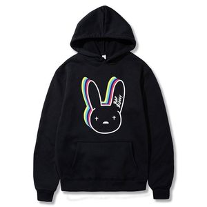 Bad Bunny, забавные толстовки, корейская одежда, повседневный пуловер, толстовка в стиле Харадзюку, мужская/женская толстовка с капюшоном в стиле хип-хоп, мужская толстовка с капюшоном 220607