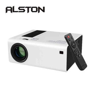 Alston Y6 LED Projektör HD uyumlu-HDMI USB AV 190 ANSI Lümen Ev Eğlence H220409