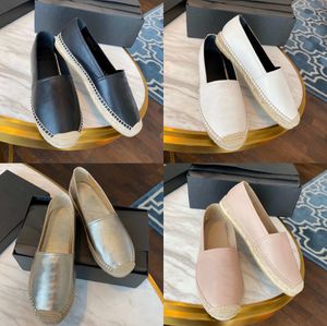 Kanvas Ayakkabılar Loafer'lar Espadrilles kadın ayakkabıları luxe cap toe hakiki% 100 deri Kapitone Saf el dikişi kadının daireleri lüks En Quilty bahar boyutu 34-42