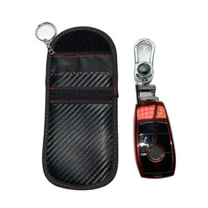Anahtarlıklar Faraday Bag Anti Hırsızlık Rfid Anahtar FOB Güvenlik Kutusu Karakkeychains için Keychainseychains