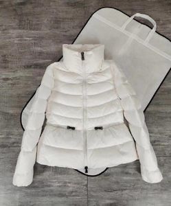 Casacos femininos cintura para baixo boné invisível Jaquetas Winter Puffer Parkas Europe Designer Coat Unisex Outerwear Jaqueta de penas quentes roupas S-XXL