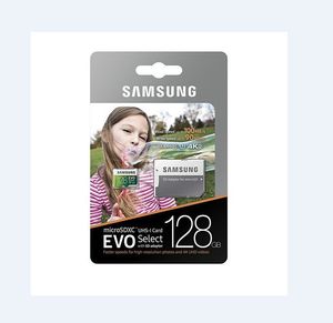 DHL Teslimat 16G/32GB/64GB/128GB/256GB SAMSUNG EVO SELECT Micro SD Kart/Akıllı Telefon SDXC Depolama Kartı/TF Kart/HD Kamera Bellek Kartı 100MB/S