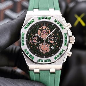 Designer Watch Quartz Movement Mens Watches for Men Нависные часы 42 -мм деловые наручные часы.