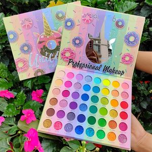 Icycheeer Eyeshadow Palette 48 Color Pressed Glitter Shimmer Matte Green Eye Palett Palett