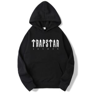 Мужские бренд толстовок высококачественных толстовков Trapstar London Hoodie Homme Хлопта осень зима повседневная толстовка 220803