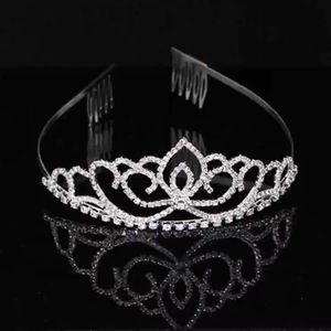 Свадебные головные уборы Тиары короны с стразами ювелирных ювелирных изделий вечерние выпускной вечеринка