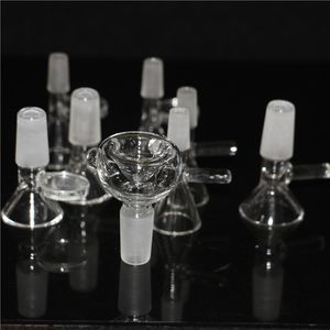 Peças de tigela de vidro lanchohs bongs tigelas acessórios de sonda de funil pregos de quartzo 18 mm 14 mm fêmea feminina fumante fumante tubos de água néctar de silicone