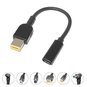 100W Hızlı Şarj Kablo Kablosu USB Tip C Kadın Erkek Fiş Konvertör Lenovo HP ASUS