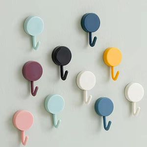 Hooks & Rails 10Pcs Strong Non-Marking Kitchen Creative Bathroom Waterproof Household Door Back Wall HookHooks