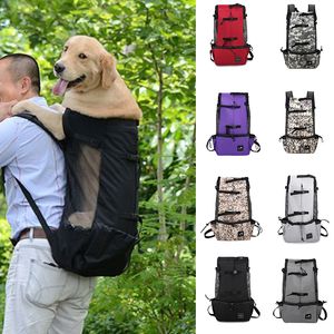 Nefes Alabilir Büyük Köpek Açık Seyahat Ayarlanabilir Sırt Çantası Yürüyüş Bisiklet Yansıtıcı Çanta Köpekleri Fransız Bulldog Pug Taşıma Çantaları 0622
