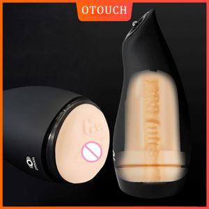 OTOUCH Airturn 3 Real Flesh Pussy Vagina Male Masturbator Vaginal Sucking Vibrators Rotation Masturbation Adult sexy Toys for Men