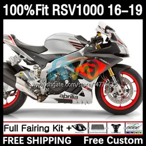 Moldões de injeção para abril RSV4 RSV 1000 RSV-1000 RSV1000 R RR 16 17 18 19 BODYWORK 5DH.9 RSV1000RR 2016 2017 2018 2019 RSV1000R 16-19 OEM Body Body Gloss Color