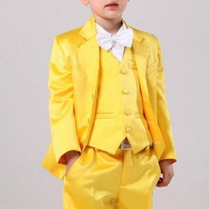Erkekler Suits Blazers 2022 Özel Yapımı Resmi Damat Giyim Düğünü Çocuklar İçin Çocuk Takım Parti Çocukları Smokin 3 PCS