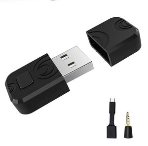 Bluetooth Alıcı Adaptörü Kablosuz Verici Ses Alıcıları Switch PS5 PS4 PC Oyun Aksesuarları için USB Bluetooth Kulaklık