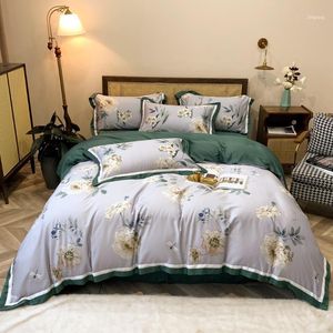 Wholesale bed covers king size resale online - Luxury Egptian Cotton Bed Cover Set European Linen Women s Queen King Size Textiles1
