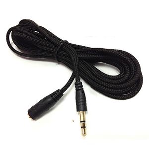 5 metre 16ft kulaklık uzatma kablosu 3.5mm jack erkek ila dişi aux kablosu m / f ses stereo genişletici kablosu kulaklık bezi kabloları