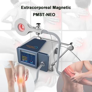 Elektromanyetik Manyetik Masaj Darbe Terapisi Sırt Ağrı Fizyoterapi Cihazı PMST Mod Kemik İyileştirme 2'de 1 Fiziksel Kas -İskelet Terapisi Makinesi Kızılötesi
