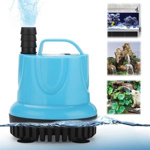 10/18/25/45/60/85/105W 600-4500L/H Submersible Water Pump 220V Aquarium Fish Pond Tank Spout Marin Temperature Control Clean 220510