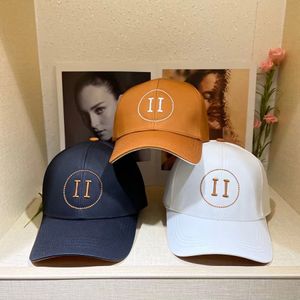 Moda Topu Kapaklar Tasarımcı Şapkalar Erkek Kadın için Nefes Beyzbol Şapkası 3 Renk Yüksek Kalite