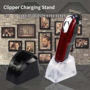 Professional Barber Hair Clipper Charging Stand For 8148/8504/8509/8591/81919 Magic Senior Super Cordless Trimmer Charger Base 220721