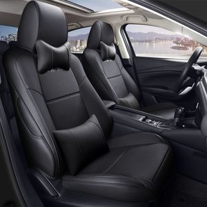 Стиль моды Custom Fit Car Seats для Mazda CX-30 20 20 Искусственная кожаная вышитая логотип.