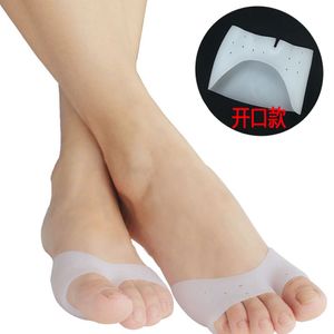 Toe Protector Sleeve Ayak Tedavisi Silikon Toe Koruyucu Kapak Delik Pamik Kalınlaştırılmış Süper Yumuşak