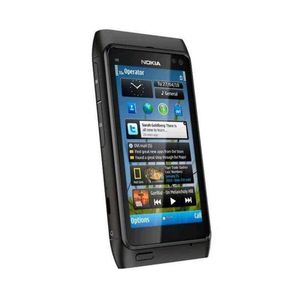 Orijinal Yenilenmiş Cep Telefonları Nokia N8 3G Symbian Sistem WiFi 3.5inch Ekran Çift Kamera USB bağlantı noktası kulaklık