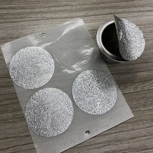 100 шт. Основательны Nespresso Vertuo Coffee Capsule Cups Clear Ceal Aluminum Foils Cream Cafe Lid Sticker для 220509