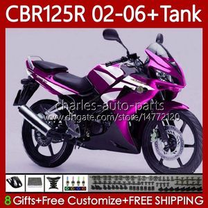 Обсуждение OEM для Honda CBR-125 CBR 125 R CC 02-06 Кузов 124Но.125 CBR 125R Горячий розовый 125CC CBR125R 2002 2003 2004 05 06 CBR125RR CBR-125R 02 03 04 2005 2006 Body + Tank