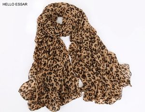 Women Chiffon Scarf 150 45cm thin style Scarfs Print Cat Star Leopard Shawls And Scarves Party gift 22009 220630