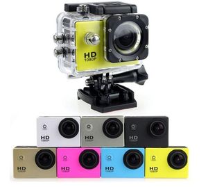 SJ4000 1080 P Full HD Aksiyon Dijital Spor Kamera 2 Inç Ekran Su Geçirmez 30 M DV Kayıt Mini SKING Bisiklet Fotoğraf Video Cam Ücretsiz