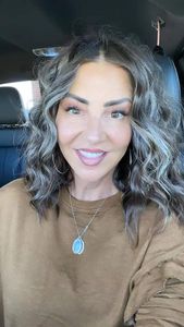 Curly Grey Human Hair Wig, Short Wavy Bob Silver Grey Glueless Weave Braided Non-Lace Wig Breathable 130% Density Custom Two-Tone Gradient Ombre