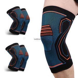 1PCS S-XL Fitness Laufen Knie Unterstützung Hosenträger Elastische Nylon Sport Kompression Knie Pad Hülse für Basketball Volleyball