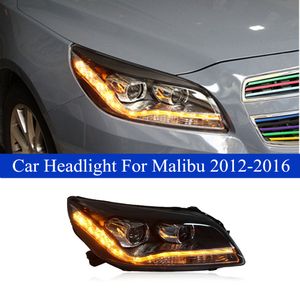 Свет головы для Chevrolet Malibu Светодиодная фара фары 2012-2016 Вторые сигнальные фары Высокий угол луча глаз лампы
