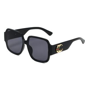 Дизайнерские роскошные солнцезащитные очки для мужчин и женщин бренд негабаритные маски солнцезащитные очки модные овальные солнцезащитные очки УФ -защита
