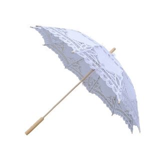 Fan Şemsiyeleri Pamuk Nakış Antika Dantel Şemsiye Düğün Gelin Gelin Nedime Şarapasları Toptanesler