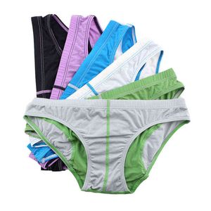 6pcs/çok seksi iç çamaşırı naylon erkekler brifing düşük bel patchwork erkek bikini bikini poşet erkek külot bikini yüzme gövdeleri t220816