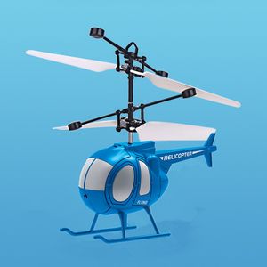 Управление удаленным управлением Fli Helicopt Игрушка светящаяся электрическая летающая сказочная индукционная транспортная машина жест детей 220713