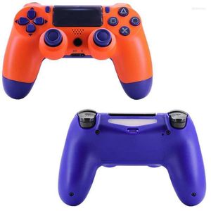 Oyun Denetleyicileri Joysticks Kablosuz Dördüncü Nesil İkinci Nesil Bluetooth Gamepad Işık Çubuğu Titreşim Phil22