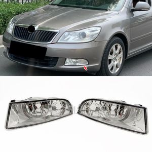 Car light For Skoda Octavia A5 A6 MK2 FL 2009 2010 2011 2012 2013 Front Fog Light Fog Lamp Without Bulbs Car-styling