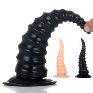Огромная анальная заглушка Большой нить фаллоимитатор сексуальные игрушки для женщин лесбиянка мастурбатор Anus Massage Расширение фальшивый член гей -мужчина
