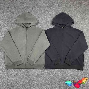 Büyük Satış 2023 Katı Yelek Zip Hoodie Erkek Kadınlar Polar Sezon 6 Hoodie Ye Sweatshirtler Büyük Büyük Boy Sweatshirt