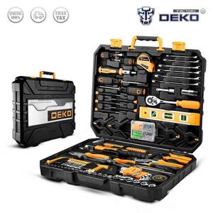 Фабрика розетки Deko Set Set Tools для ремонта автомобиля/ремонта домашних хозяйств набор инструментов для инструментов инструментов Mechanic Tools H220510