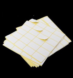 Подарочная упаковка множество размеров A5 Paper White Self -Adhesive Sticker Blank Printing Adderbel для струйного лазерного принтера 15 Sheetsgift