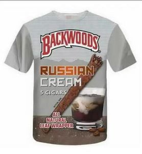 24 stilleri büyük el t gömlek! Adam Erkek Giysileri Baskı Sıcak 3D Görsel Yaratıcı Kişilik Backwoods Bal Berry Sizin T-Shirt Gömlek D03