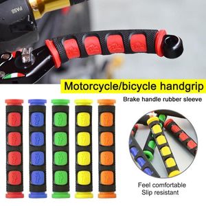 Motorcycle Brakes 2Pcs pair Environmental Rubber Handgrip Guard Motorbike Brake Clutch Lever Cover Handlebar GripsMotorcycle