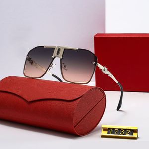 Moda carti lüks serin güneş gözlüğü tasarımcısı son gradyan mor erkek metal çerçeve merkezi sembolü vurgular marka geniş görünüm gözlükleri sürüş yolculuğu UV